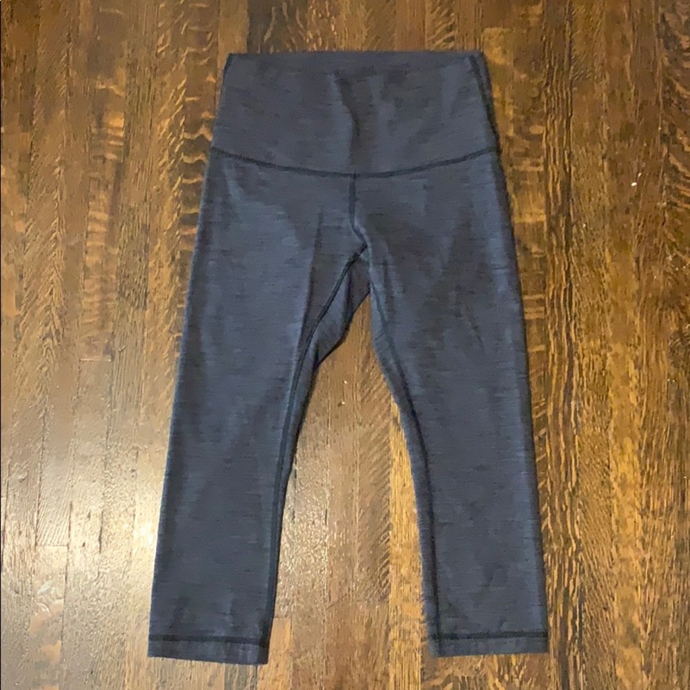 Lululemon Jacquard Wunder Under Crops